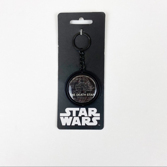 Star Wars The Death Star Keychain Fidget Spinner - Picture 2 of 2